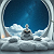 Poetry: In a realm where dreams and thoughts collide, A figure sits, in tranquil peace, his guide. ...
