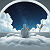 Poetry: In a realm where dreams and thoughts collide, A figure sits, in tranquil peace, his guide. ...